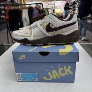 Size 12.5 - Nike Travis Scott x Zoom Field Jaxx Chocolate Brown HQ3073-100 2024